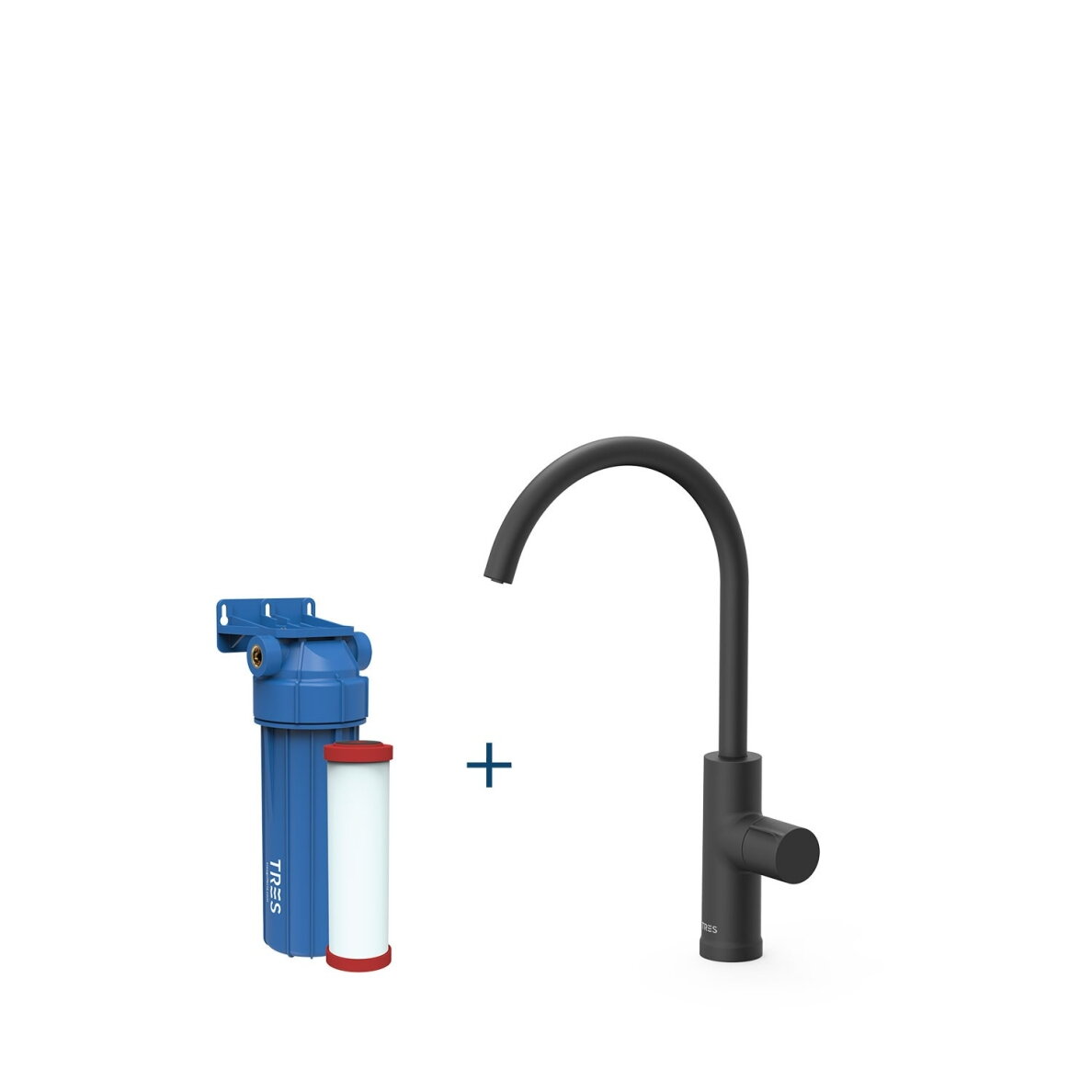 TRES filtruoto vandens čiaupas su Seven+ filtru 9 TRES filtruoto vandens čiaupas su Seven+ filtru 9