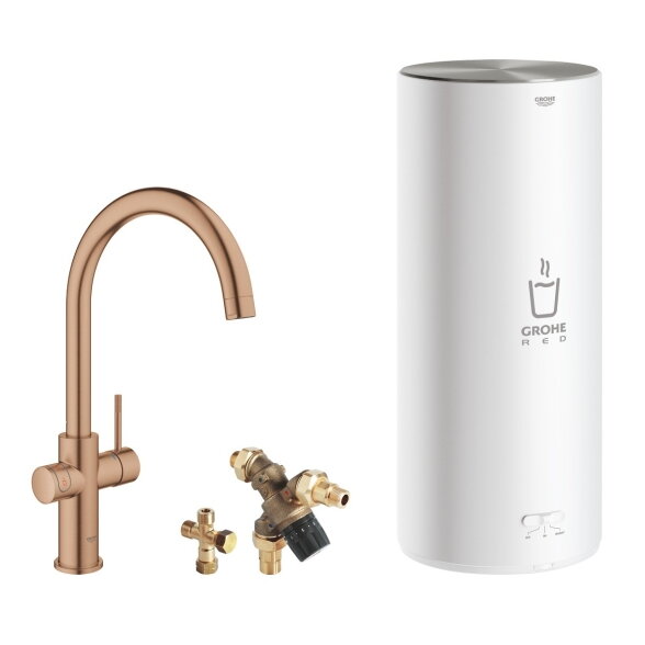 GROHE Red Duo virtuvinis maišytuvas su verdančiu vandeniu, L boileris, C snapas 3