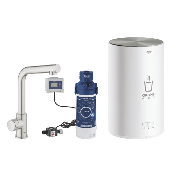 GROHE Red Mono verdančio vandens čiaupas, M boileris, L snapas 3