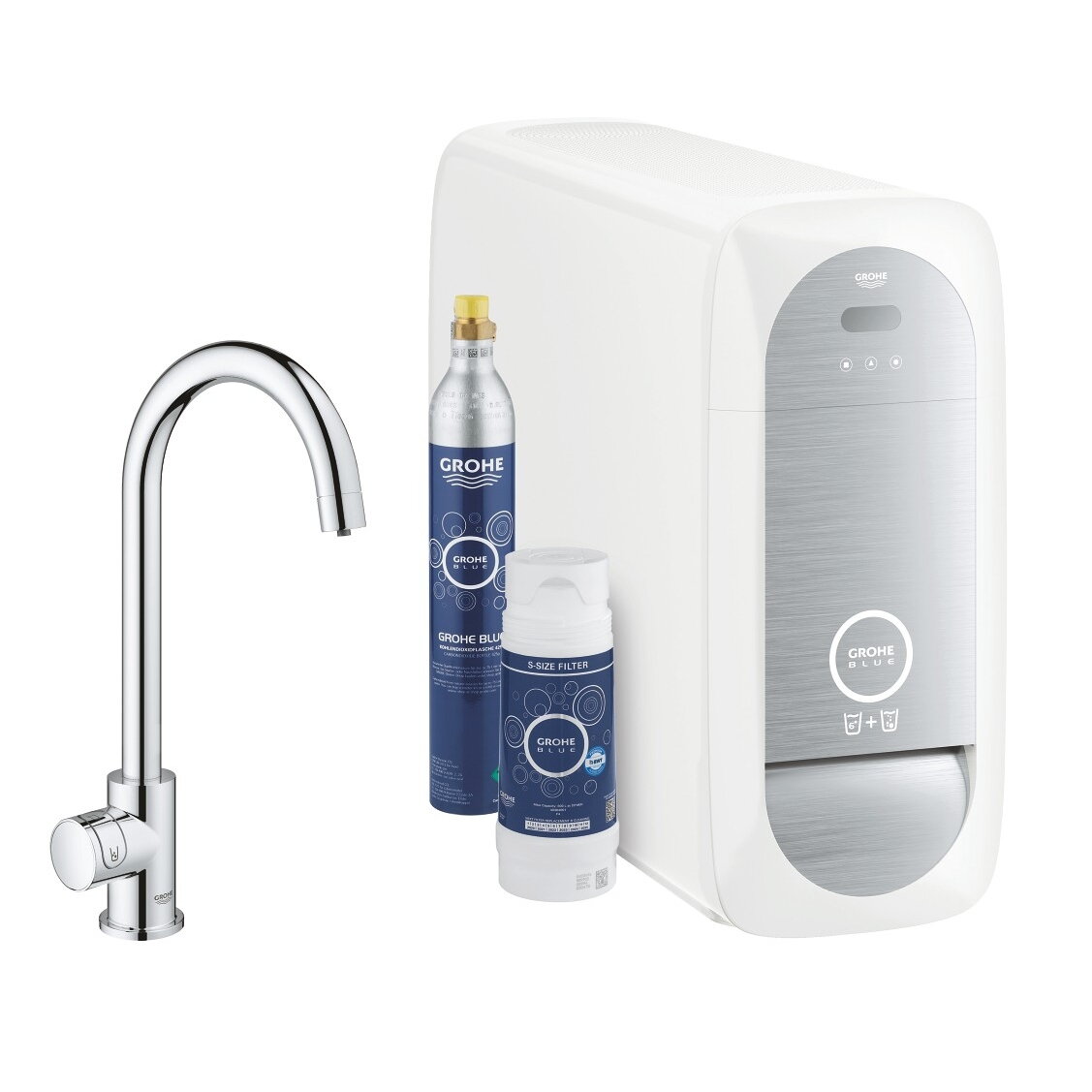 GROHE Blue Home Mono čiaupas atvėsintam ir gazuotam vandeniui 5