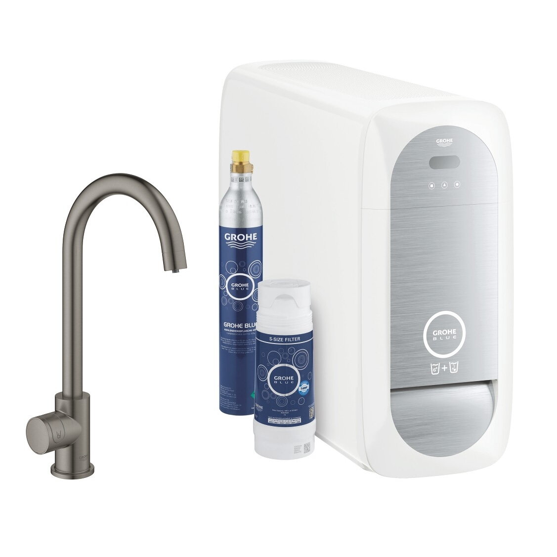 GROHE Blue Home Mono čiaupas atvėsintam ir gazuotam vandeniui 7