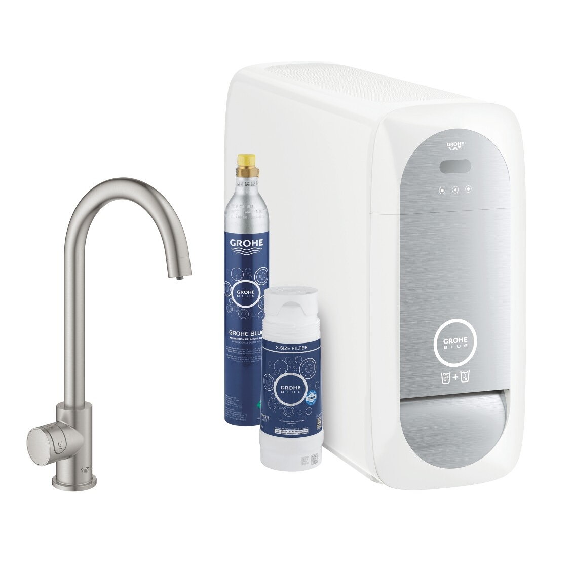 GROHE Blue Home Mono čiaupas atvėsintam ir gazuotam vandeniui 6