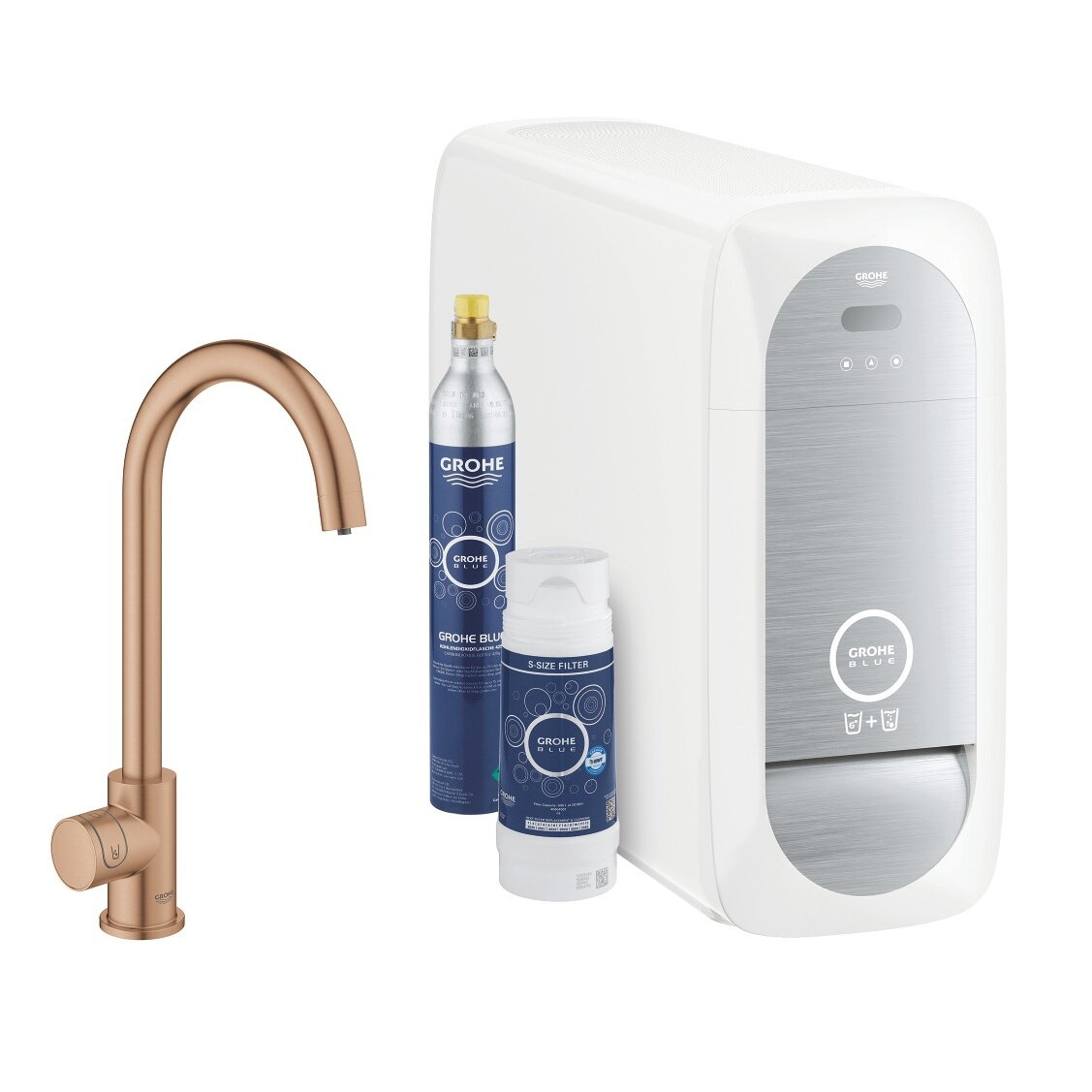 GROHE Blue Home Mono čiaupas atvėsintam ir gazuotam vandeniui 4 GROHE Blue Home Mono čiaupas atvėsintam ir gazuotam vandeniui 4