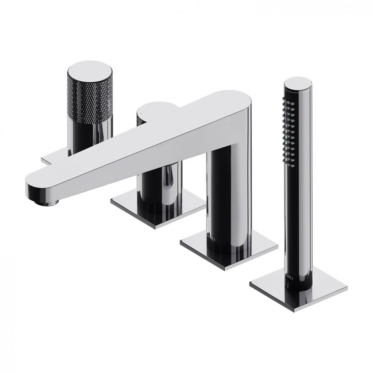 4 dalių maišytuvas voniai Omnires Contour CT8032CR