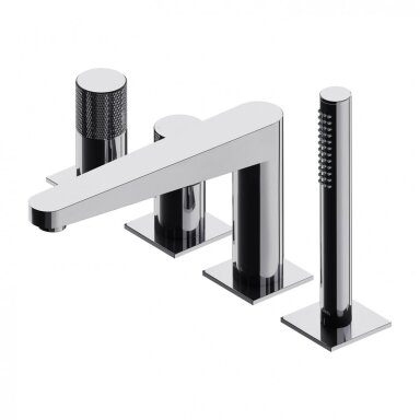 4 dalių maišytuvas voniai Omnires Contour CT8032CR