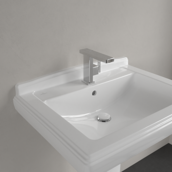 Villeroy & Boch Hommage 75cm pakabinamas praustuvas 13