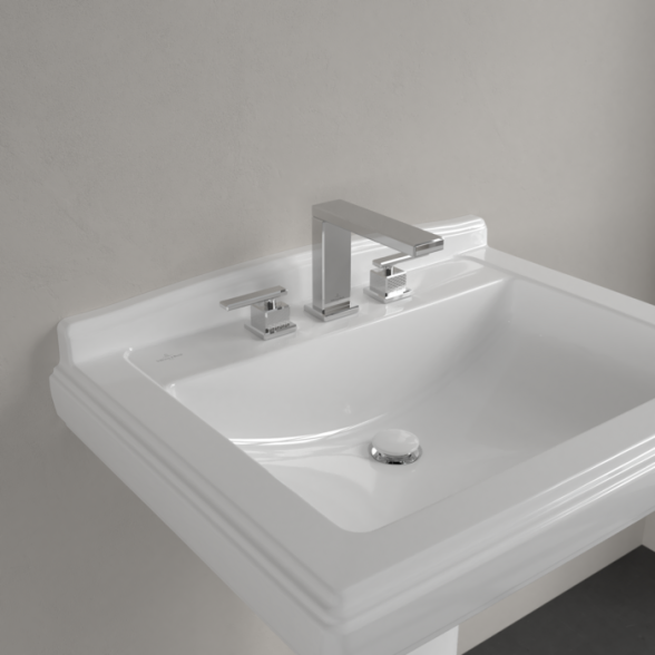 Villeroy & Boch Hommage 75cm pakabinamas praustuvas 14