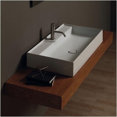 Alice Ceramica Hide 600x450 pastatomas arba pakabinamas praustuvas