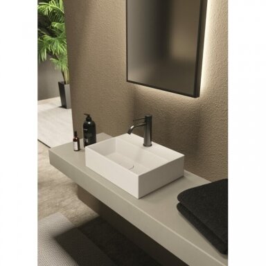 Alice Ceramica Spy 400x300 mm pastatomas/pakabinamas praustuvas Alice Ceramica Spy 400x300 mm pastatomas/pakabinamas praustuvas