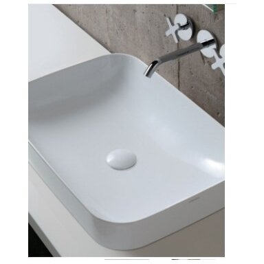Azzurra Elegance Soft 600x400 pastatomas ant stalviršio praustuvas Azzurra Elegance Soft 600x400 pastatomas ant stalviršio praustuvas
