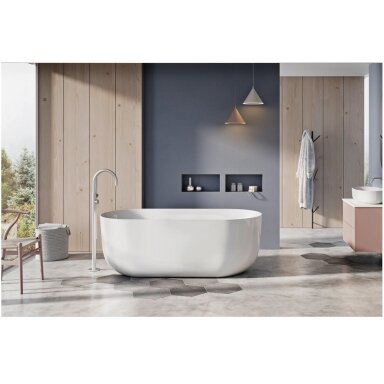 Balteco Marin 180cm lieto akmens laisvai pastatoma vonia
