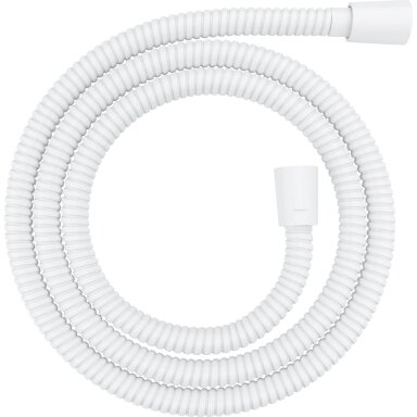 Baltos matinės spalvos dušo žarna Omnires 023-XWM 150 cm