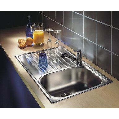 Blanco Tipo 45 S nerūdijančio plieno plautuvė Blanco Tipo 45 S nerūdijančio plieno plautuvė