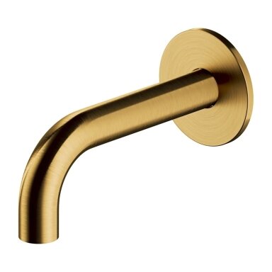 Braižyto aukso spalvos potinkinis snapas voniai Omnires WDY-SGLB 16 cm Braižyto aukso spalvos potinkinis snapas voniai Omnires WDY-SGLB 16 cm