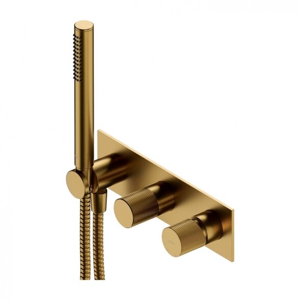 Braižyto aukso spalvos potinkinis vonios/dušo maišytuvas Omnires Contour CT8035/1GLB Braižyto aukso spalvos potinkinis vonios/dušo maišytuvas Omnires Contour CT8035/1GLB