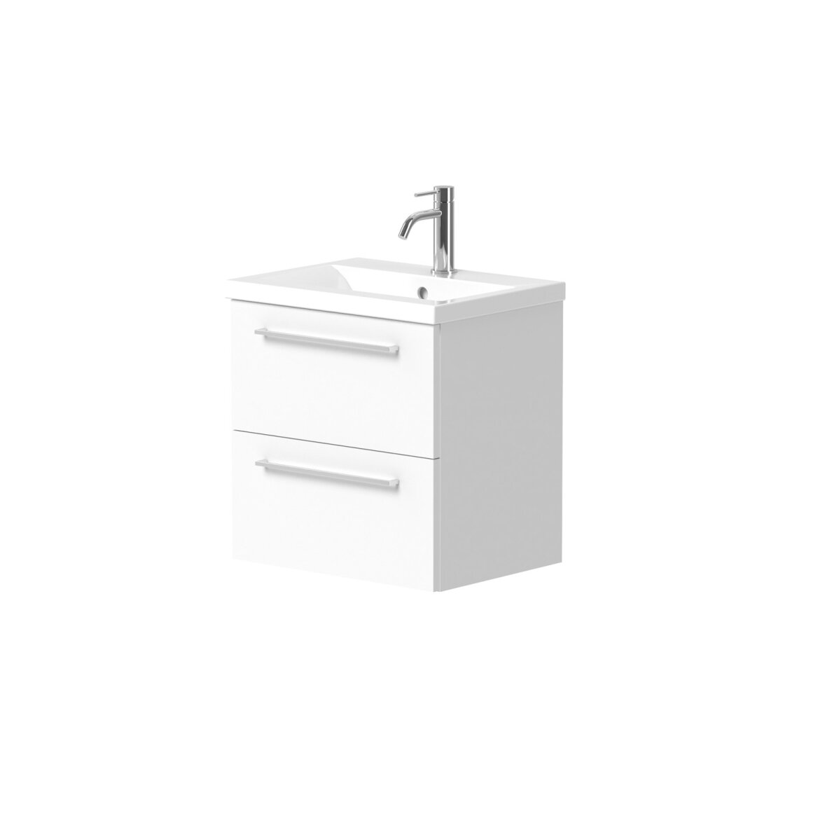 Kamė DUET spintelė su PAULA praustuvu 50 cm 11