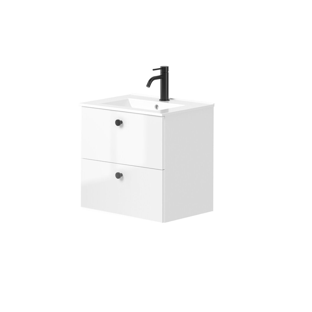 Kamė DUET spintelė su LUARA praustuvu 50 cm 9