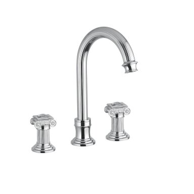Bugnatese Olympia Kristal 8412K praustuvo maišytuvas chromo spalvos