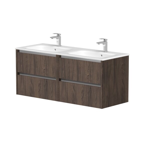 Kamė CITY spintelė su dvigubu ELIDE praustuvu 120 cm 15 Kamė CITY spintelė su dvigubu ELIDE praustuvu 120 cm 15