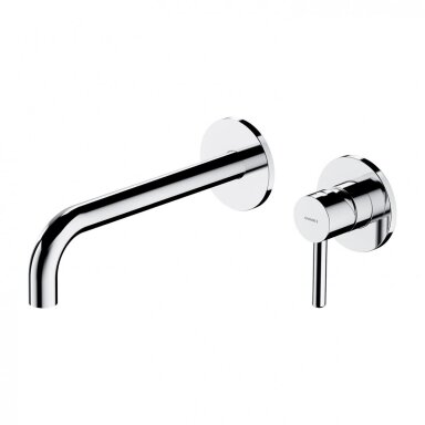 Chromo spalvos maišytuvas praustuvui Omnires su ilgesniu snapu (19 - 21,5 cm) Y1215HLCR Chromo spalvos maišytuvas praustuvui Omnires su ilgesniu snapu (19 - 21,5 cm) Y1215HLCR