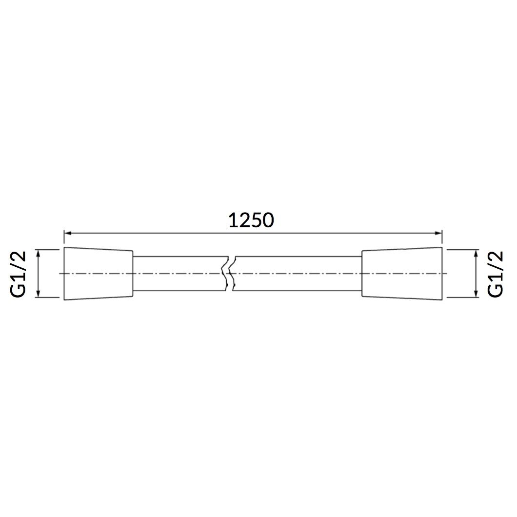Dušo žarna Omnires Silver-X125SL 1