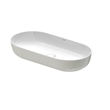 Duravit Luv pastatomas ant stalviršio praustuvas, be skylės maišytuvui