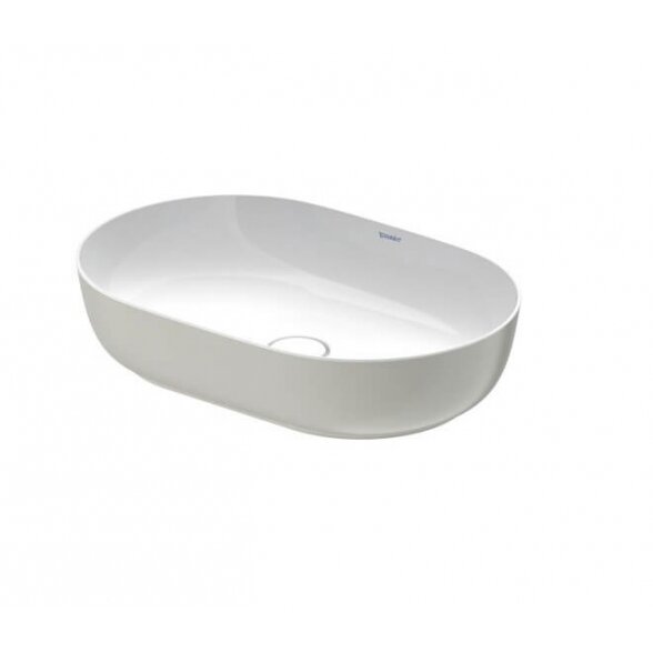 Duravit Luv pastatomas ant stalviršio praustuvas, be skylės maišytuvui 6 Duravit Luv pastatomas ant stalviršio praustuvas, be skylės maišytuvui 6