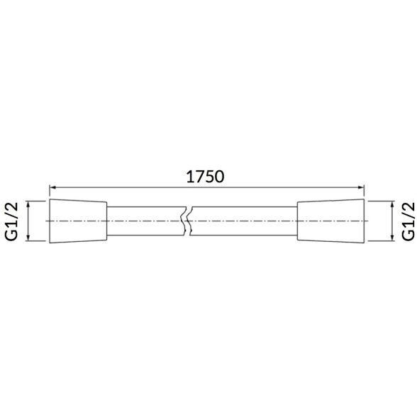 Dušo žarna Omnires Silver-X-175SL 1 Dušo žarna Omnires Silver-X-175SL 1