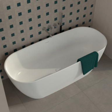 Flaminia Play lieto akmens vonia 170x72 cm. Flaminia Play lieto akmens vonia 170x72 cm.