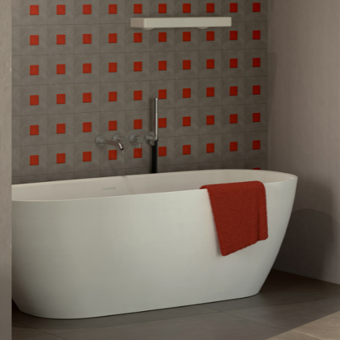 Flaminia Play lieto akmens vonia 170x72 cm. 1 Flaminia Play lieto akmens vonia 170x72 cm. 1