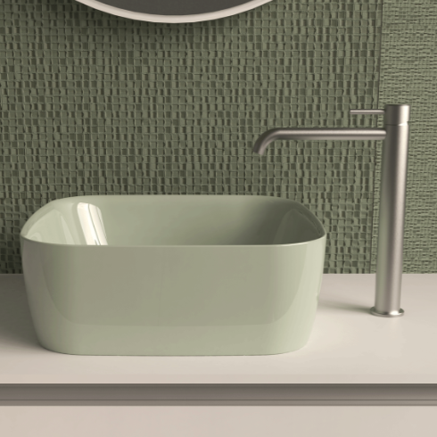 Flaminia Play 42x42xH16 pastatomas ant stalviršio praustuvas