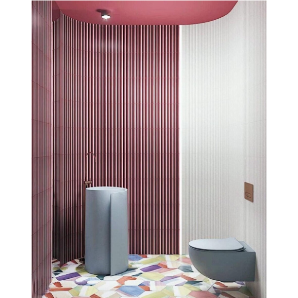 Flaminia Monoroll 440x440xH850 laisvai pastatomas praustuvas 4