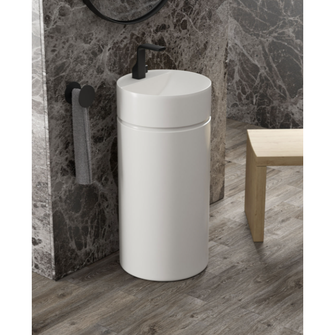 Flaminia Monotwin Slim MTR42P laisvai pastatomas praustuvas