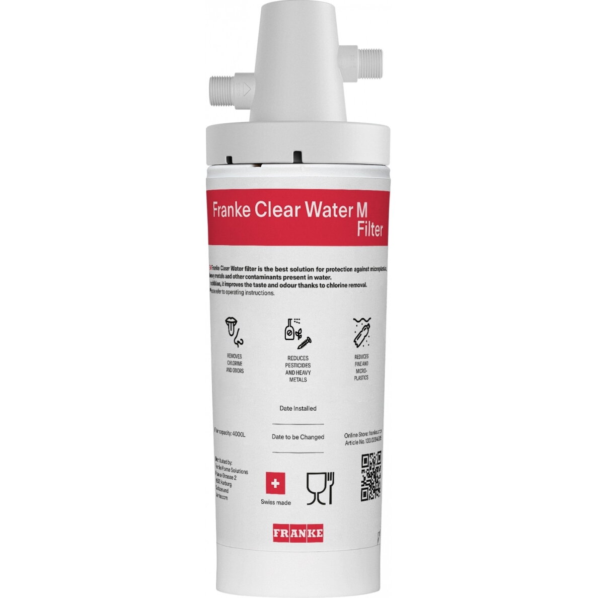 Franke Clear Water M filtravimo komplektas