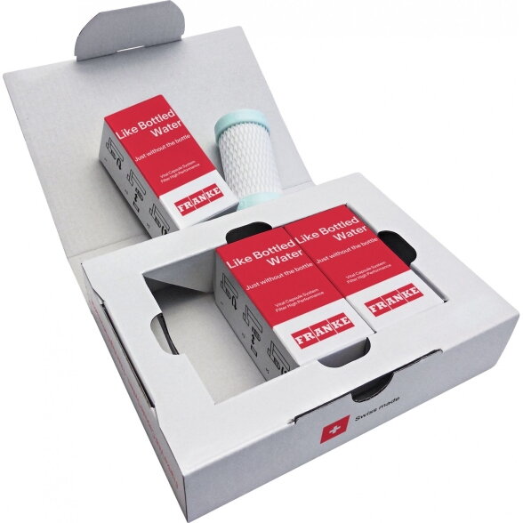 Franke Vital Capsule filtro kasečių komplektas, 3 vnt. Franke Vital Capsule filtro kasečių komplektas, 3 vnt.
