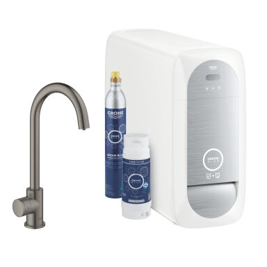 GROHE Blue Home Mono čiaupas atvėsintam ir gazuotam vandeniui GROHE Blue Home Mono čiaupas atvėsintam ir gazuotam vandeniui