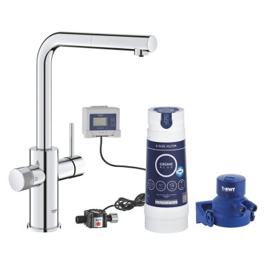 GROHE Blue Pure Minta virtuvinis maišytuvas su S dydžio filtru, ištraukiamas snapas GROHE Blue Pure Minta virtuvinis maišytuvas su S dydžio filtru, ištraukiamas snapas