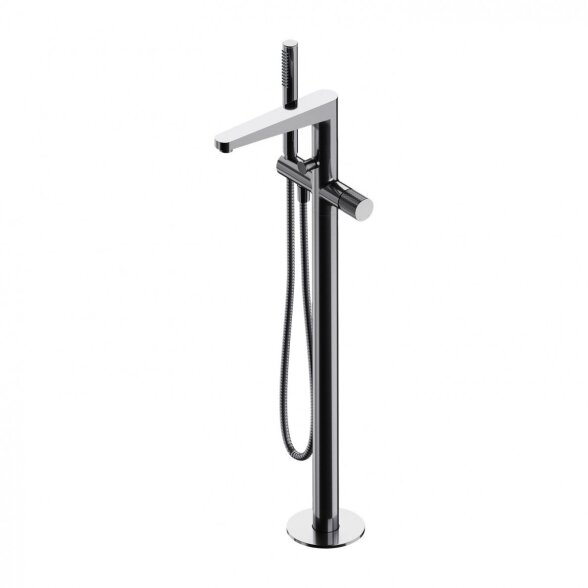 Grindinis maišytuvas voniai Omnires Contour CT8033CR Grindinis maišytuvas voniai Omnires Contour CT8033CR