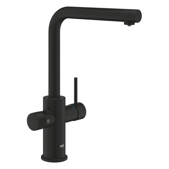 GROHE Blue Pure Minta virtuvinis maišytuvas su jungtimi filtrui, ištraukiamas snapas 2