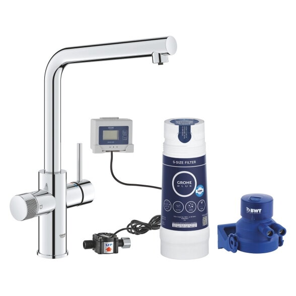 GROHE Blue Pure Minta virtuvinis maišytuvas su S dydžio filtru GROHE Blue Pure Minta virtuvinis maišytuvas su S dydžio filtru