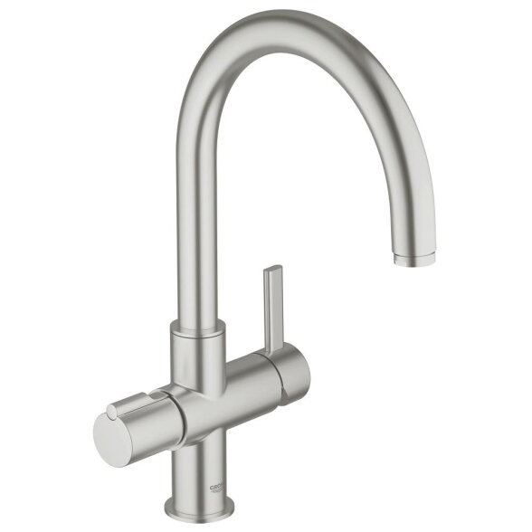 GROHE Red Duo virtuvinis maišytuvas su verdančiu vandeniu, C snapas (be boilerio) GROHE Red Duo virtuvinis maišytuvas su verdančiu vandeniu, C snapas (be boilerio)