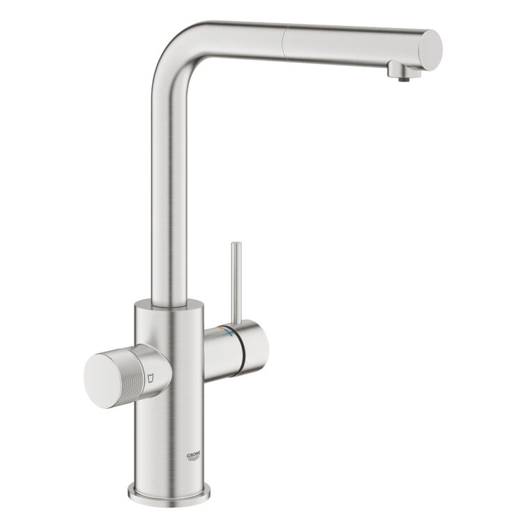 GROHE Blue Pure Minta virtuvinis maišytuvas su jungtimi filtrui, ištraukiamas snapas GROHE Blue Pure Minta virtuvinis maišytuvas su jungtimi filtrui, ištraukiamas snapas