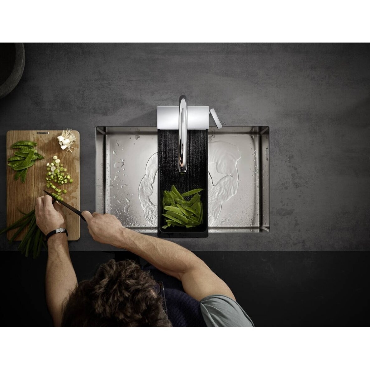 Hansgrohe Aquno Select M81 73831000 virtuvinis maišytuvas 5