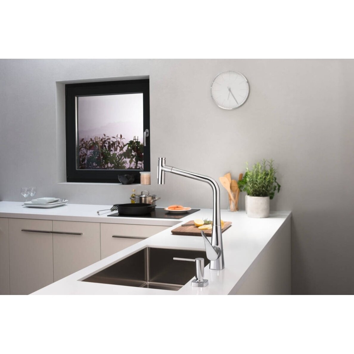Hansgrohe Metris Select M71 73816000 virtuvinis maišytuvas 1 Hansgrohe Metris Select M71 73816000 virtuvinis maišytuvas 1