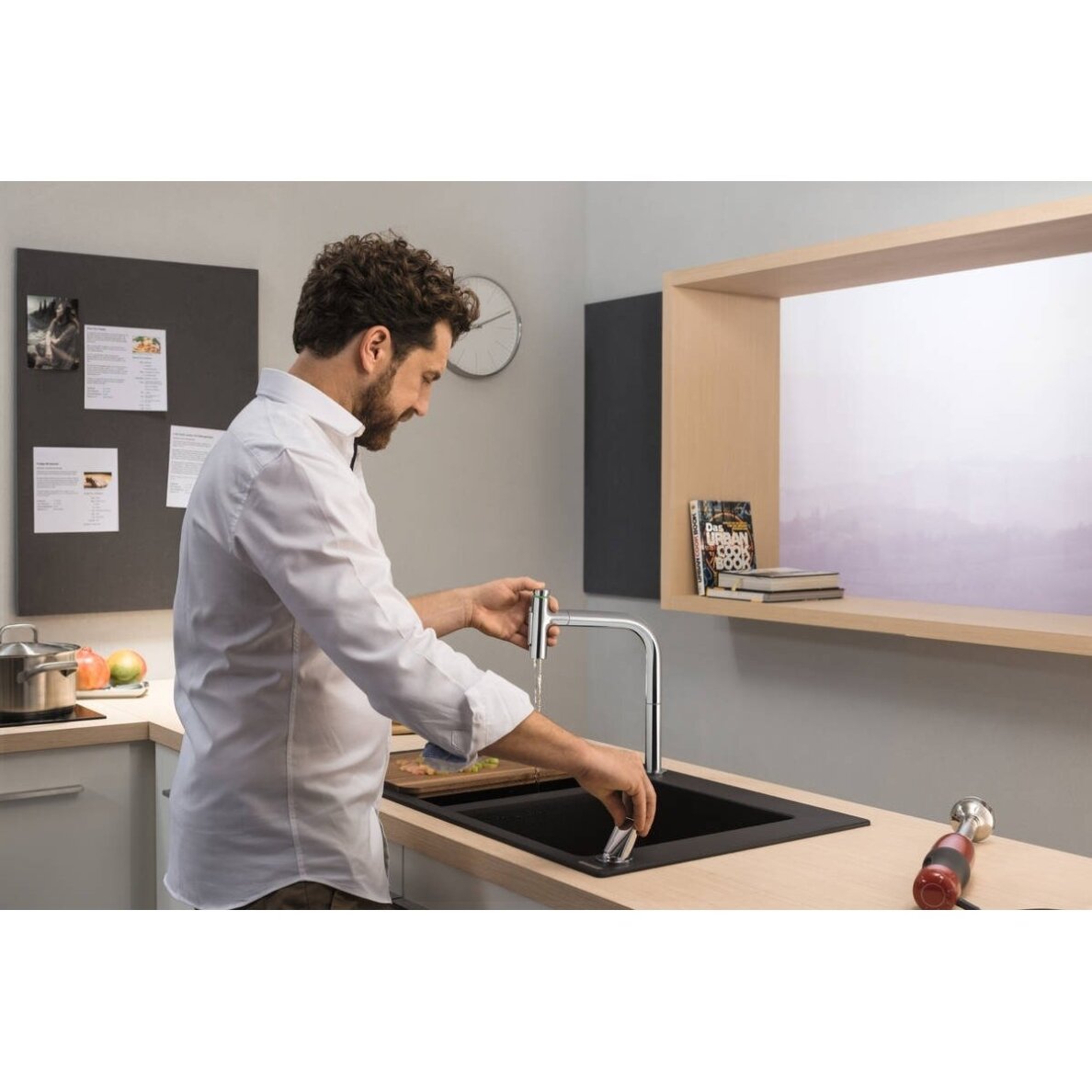 Hansgrohe Metris Select M71 73818000 virtuvinis maišytuvas 11 Hansgrohe Metris Select M71 73818000 virtuvinis maišytuvas 11