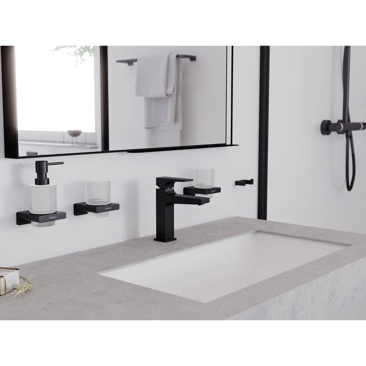 Hansgrohe Metropol 110 praustuvo maišytuvas su letenėle 1