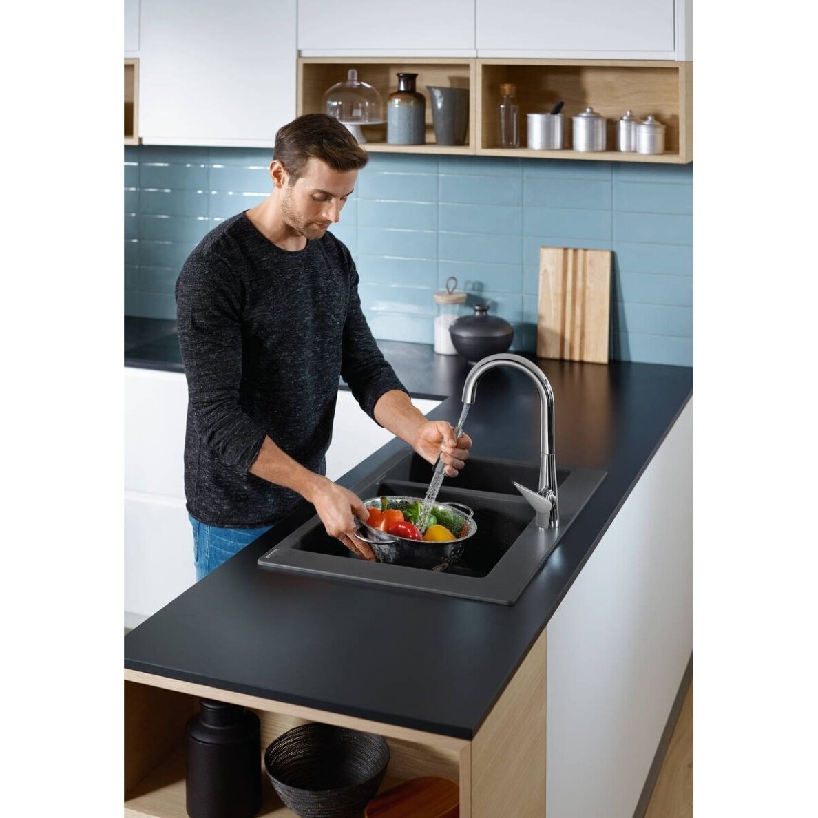 Hansgrohe Talis M51 73850000 virtuvinis maišytuvas 2 Hansgrohe Talis M51 73850000 virtuvinis maišytuvas 2