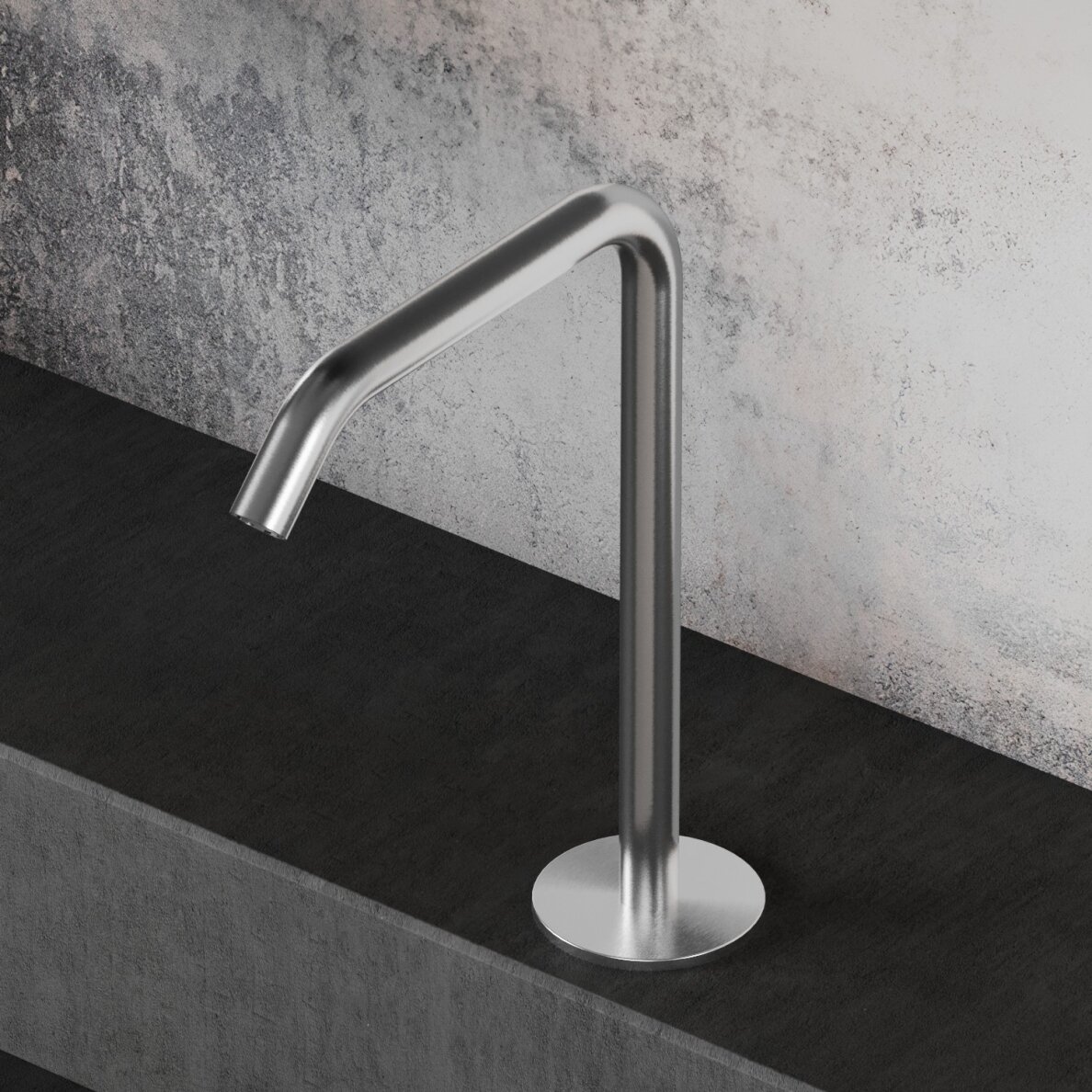 Hapa 316 Inox aukštas praustuvo snapelis Y formos 1