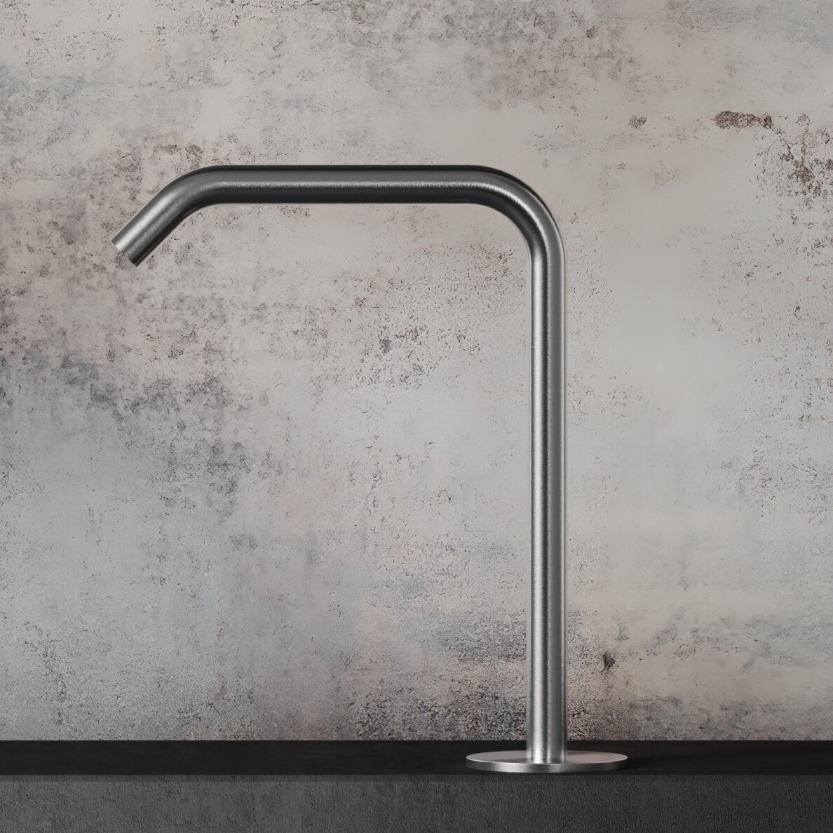 Hapa 316 Inox aukštas praustuvo snapelis Y formos