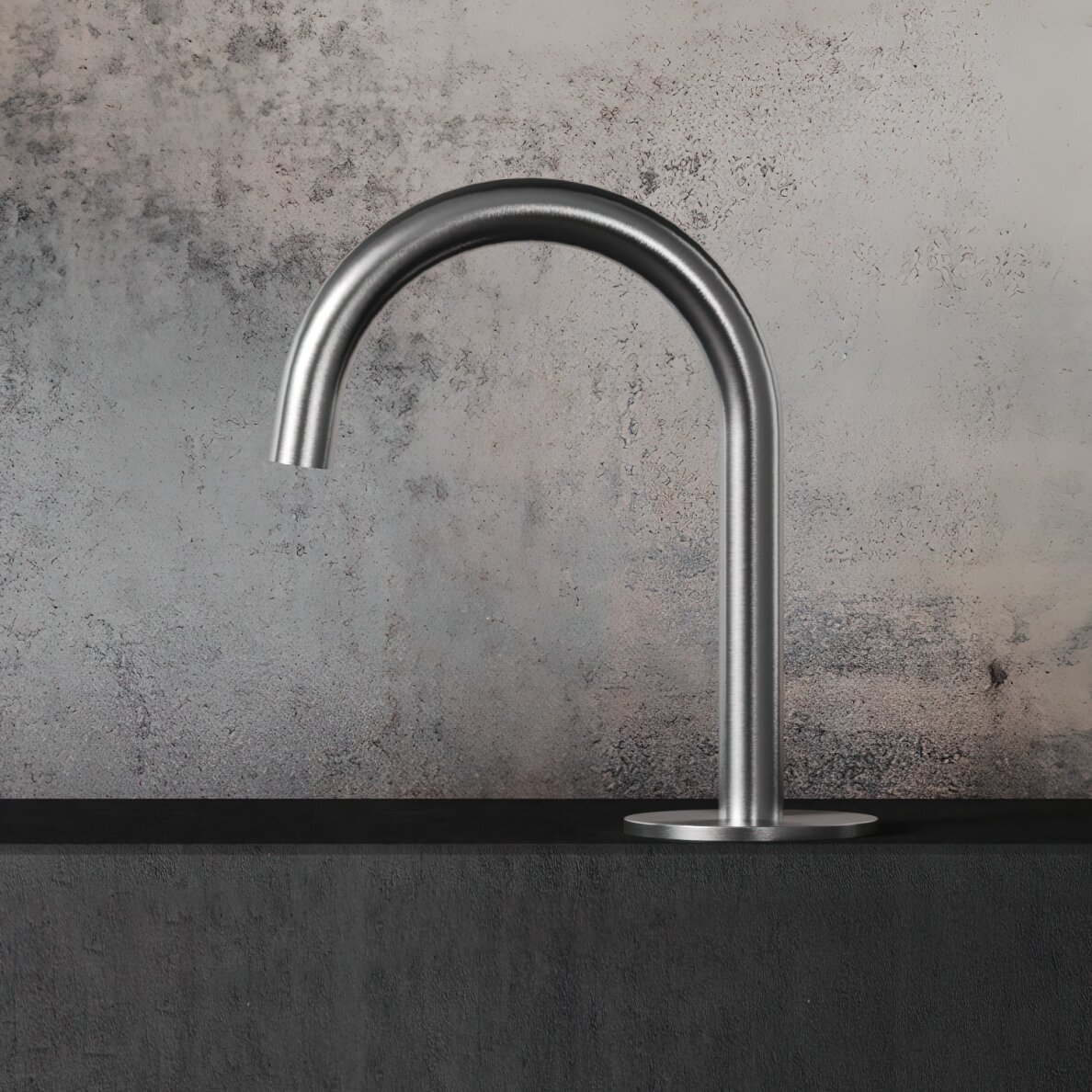 Hapa 316 Inox žemas praustuvo snapelis U formos Hapa 316 Inox žemas praustuvo snapelis U formos